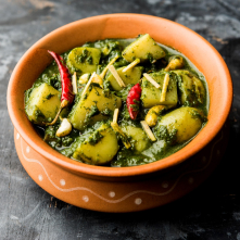 Sag Aloo