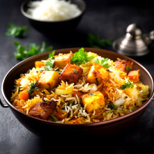 Paneer Tikka Biryani
